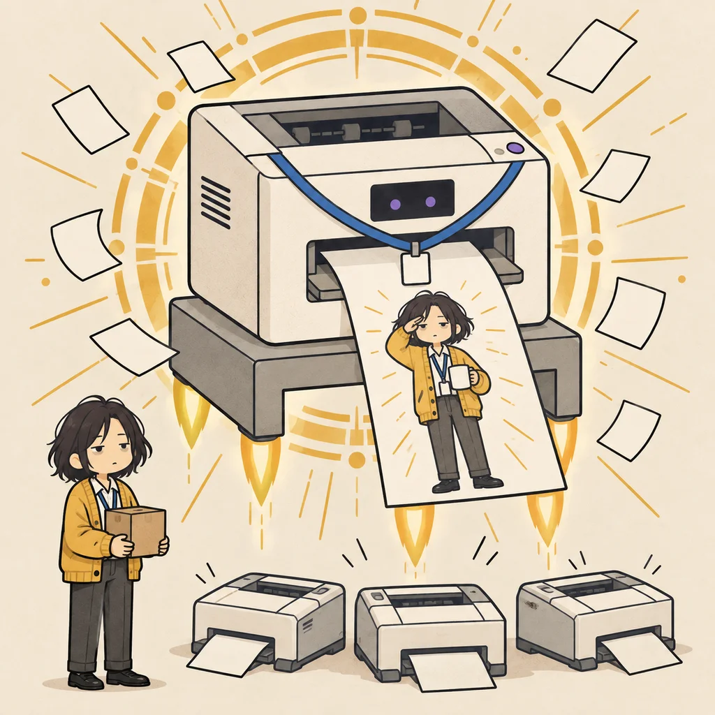 Replaced by the Printer